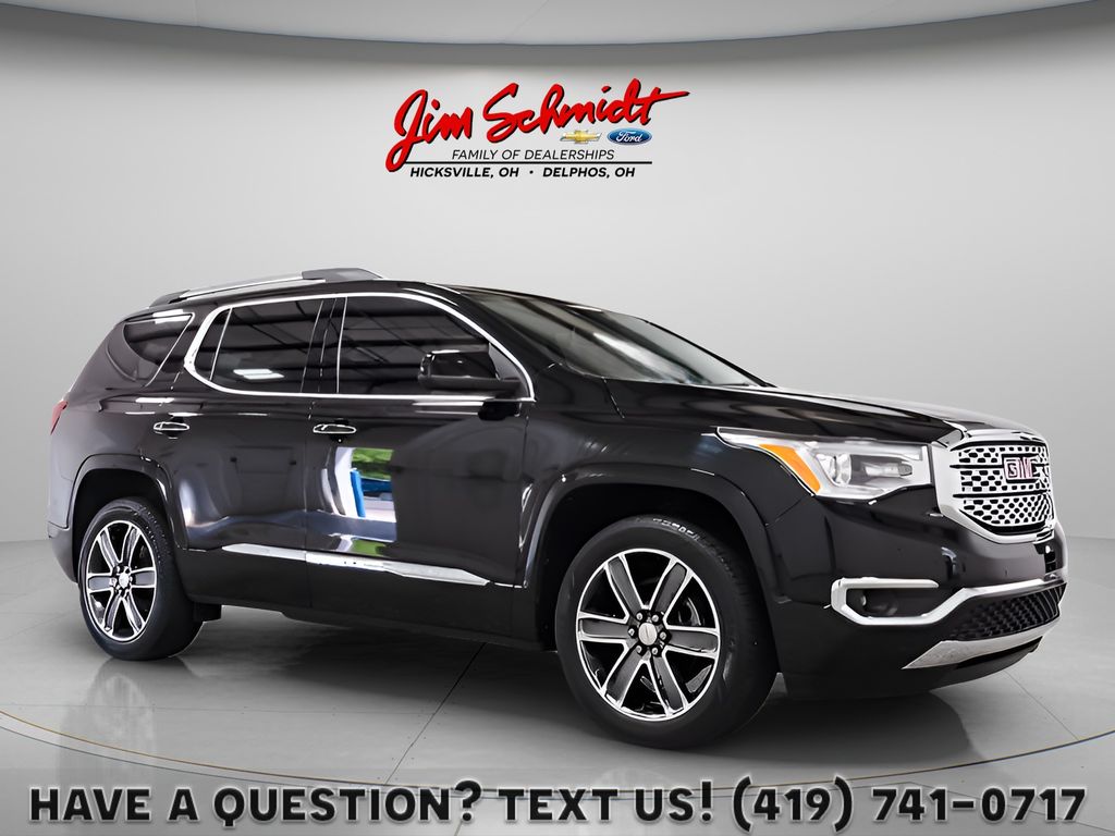 Black (Ebony Twilight Metallic) 2017 GMC Acadia SUV / Crossover Front-Wheel Drive 6-Speed Automatic