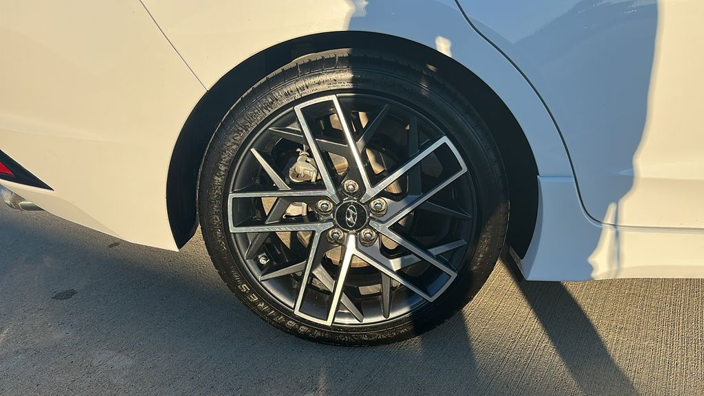 2019 Hyundai Elantra Sport White at DeMontrond Mazda