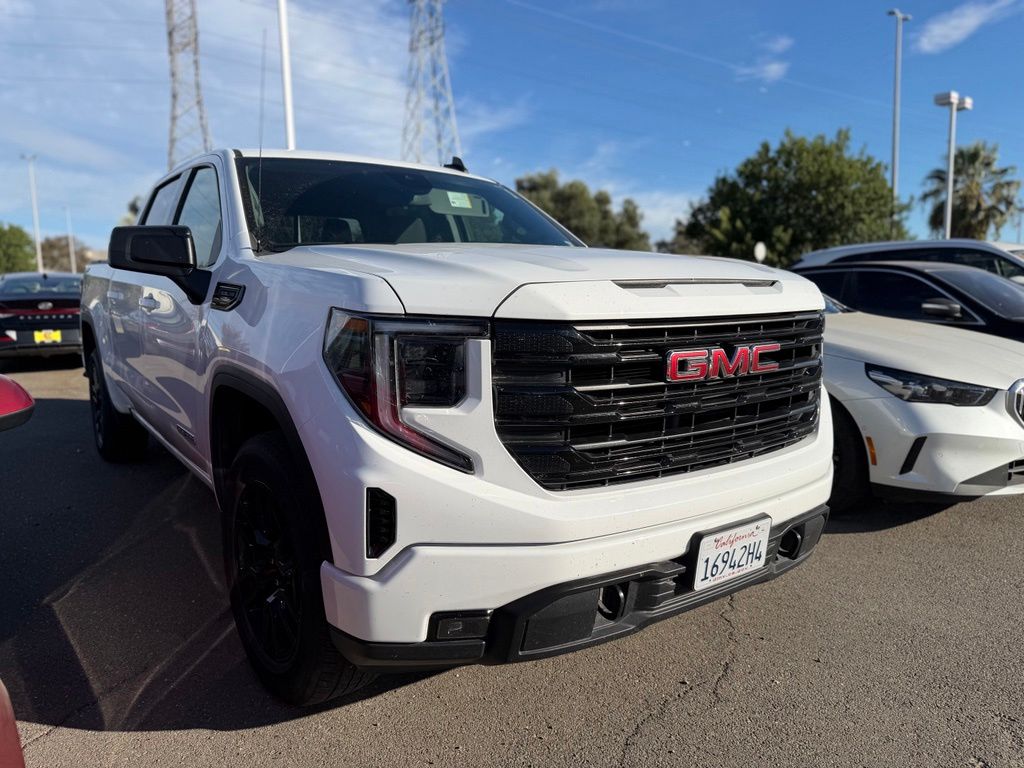 Summit White 2025 GMC Sierra 1500 Pickup Truck Four-Wheel Drive Automatic