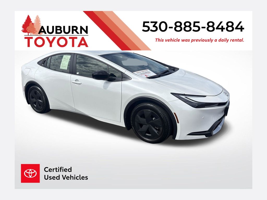 White (Wind Chill Pearl) 2026 Toyota Prius Plug-In Hybrid Hatchback Front-Wheel Drive Continuously Variable Transmission