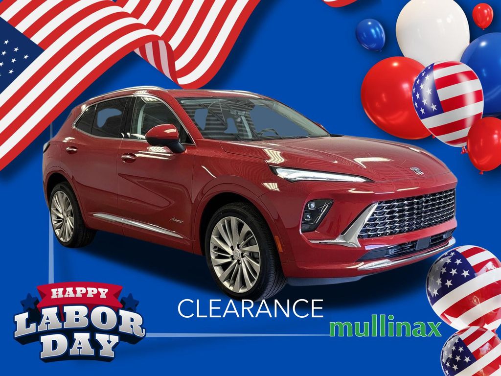 Brilliant Red 2025 Buick Envision SUV / Crossover All-Wheel Drive 9-Speed Automatic