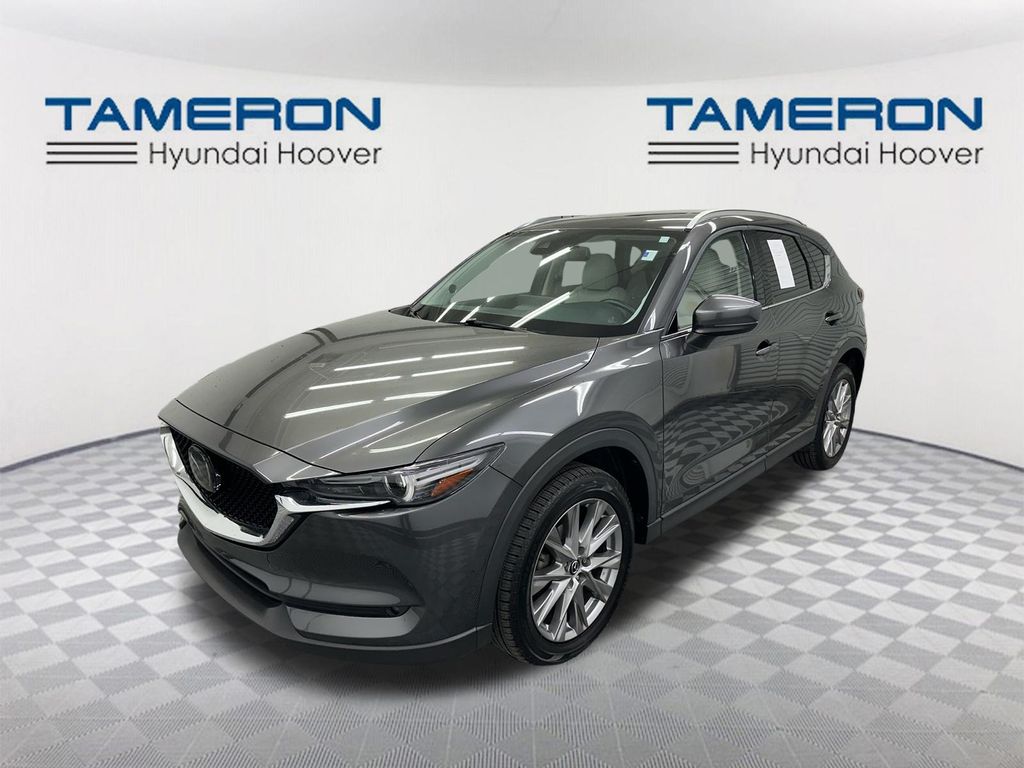 Machine Gray Metallic 2021 Mazda CX-5 Grand Touring AWD SUV / Crossover All-Wheel Drive 6-Speed Automatic
