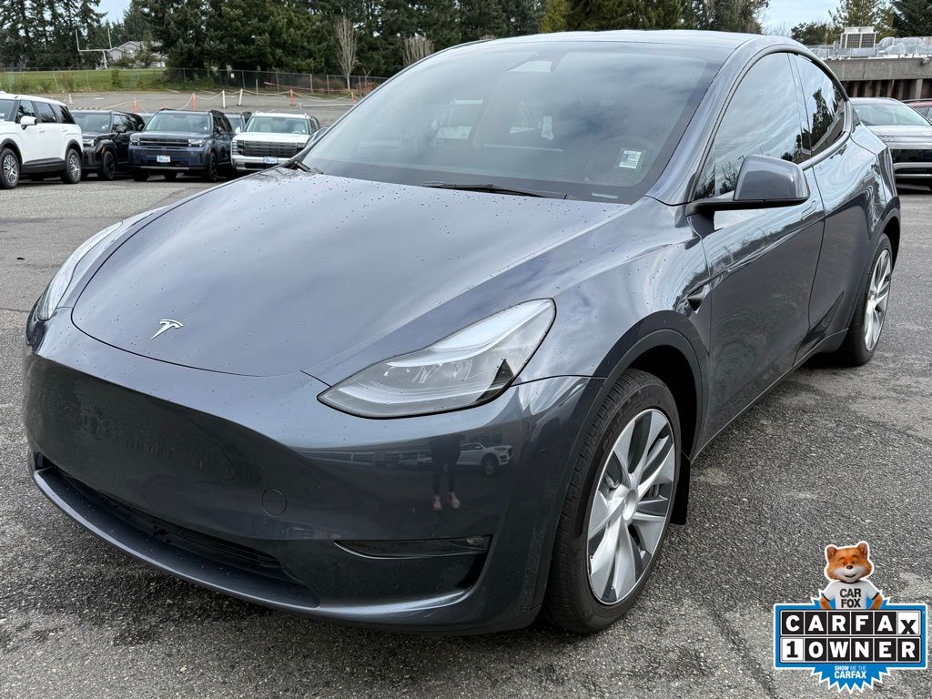 Midnight Silver Metallic 2023 Tesla Model Y Long Range AWD SUV / Crossover All-Wheel Drive 1-Speed Automatic