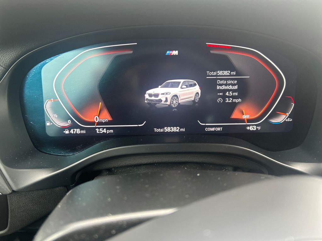 2023 BMW X3 xDrive30i White at Klick Lewis Buick Chevrolet