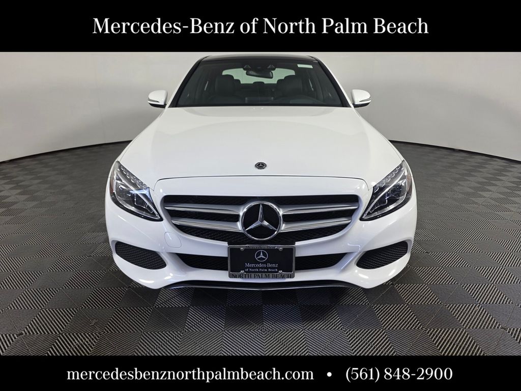 Used 2018 White Mercedes-Benz C 300 image 2
