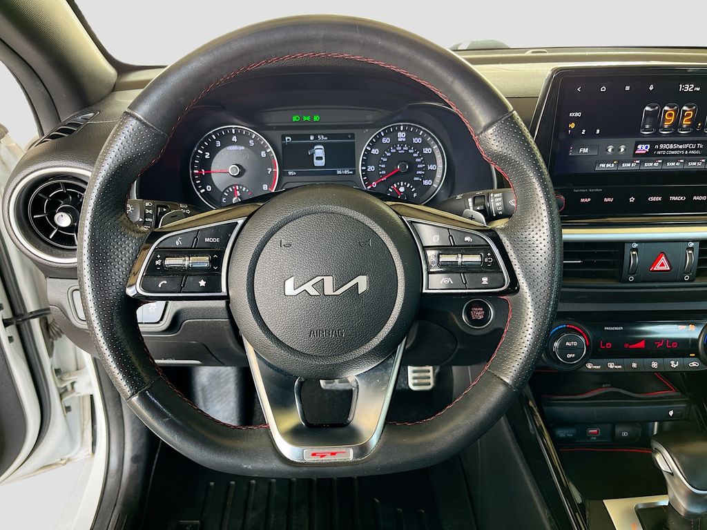 2022 Kia Forte GT White at North Houston Mitsubishi