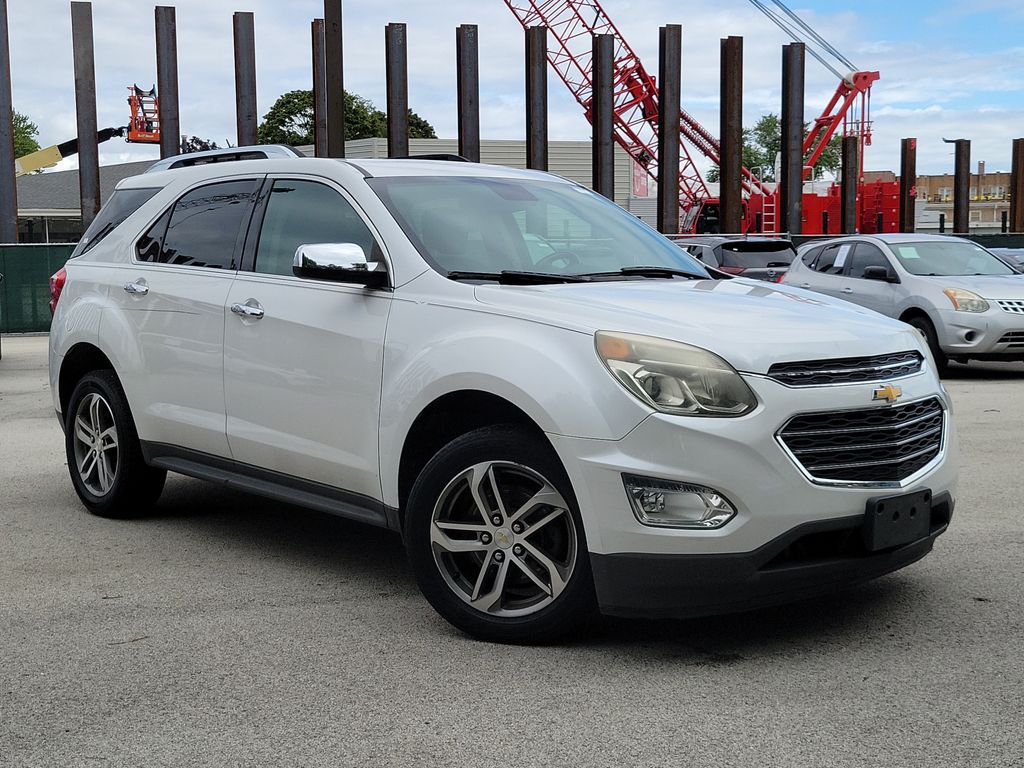 White (Iridescent Pearl Tricoat) 2016 Chevrolet Equinox SUV / Crossover Front-Wheel Drive 6-Speed Automatic Overdrive