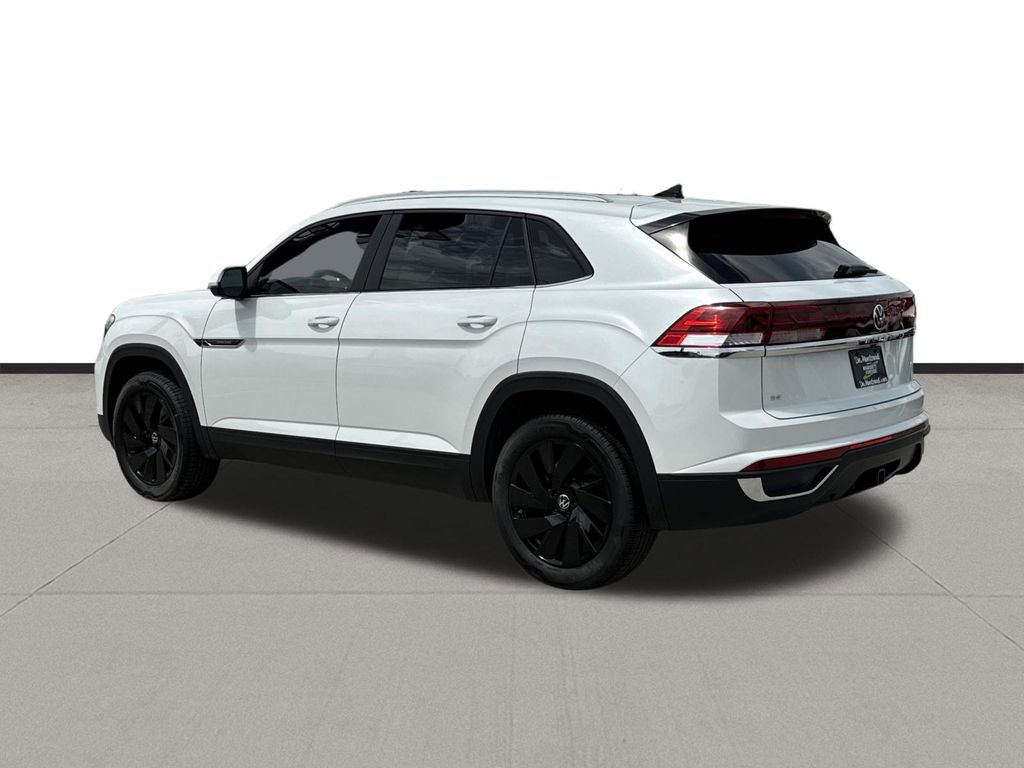 2026 Volkswagen Atlas Cross Sport 2.0T SE w/Technology White at DeMontrond Auto Country