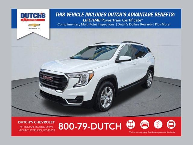 Summit White 2024 GMC Terrain SLE FWD SUV / Crossover Front-Wheel Drive 9-Speed Automatic