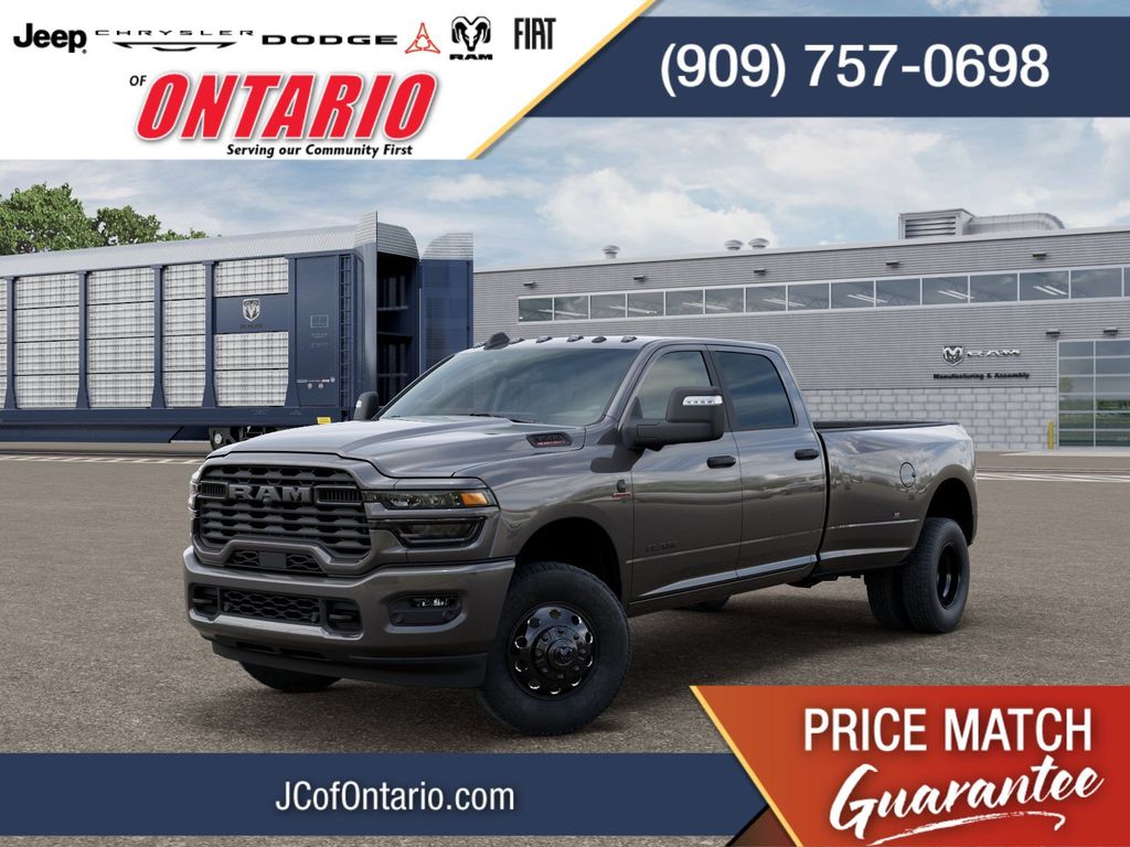Gray (Granite Crystal Metallic Clearcoat) 2026 RAM 3500 Pickup Truck Four-Wheel Drive 8-Speed Automatic