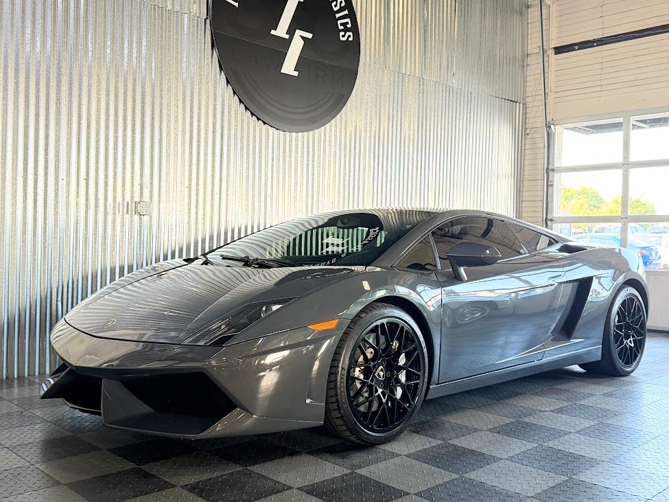 Grigio Telesto 2012 Lamborghini Gallardo Coupe Rear-Wheel Drive 6-Speed Manual