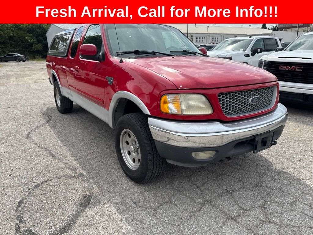 Bright Red Clearcoat 1999 Ford F-150 Pickup Truck 4-Speed Automatic Overdrive