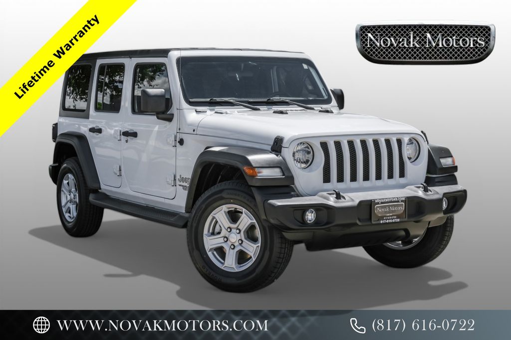 used 2021 Jeep Wrangler car, priced at $25,995