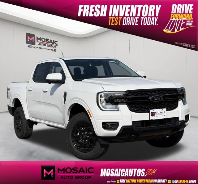Oxford White 2026 Ford Ranger Pickup Truck Four-Wheel Drive Automatic