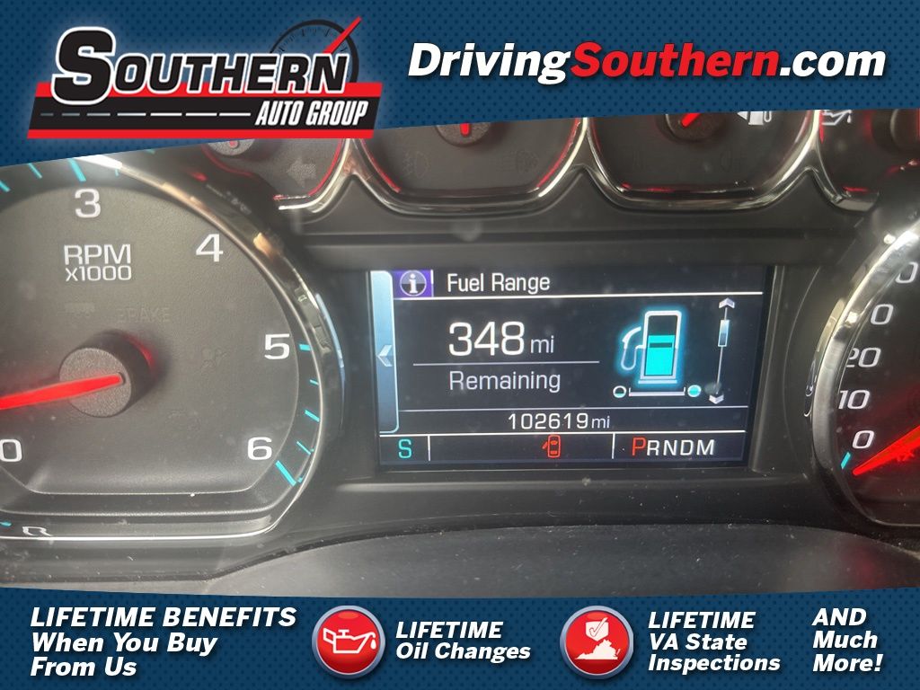 Black 2016 Chevrolet Silverado 1500 Pickup Truck Four-Wheel Drive 6-Speed Automatic Overdrive