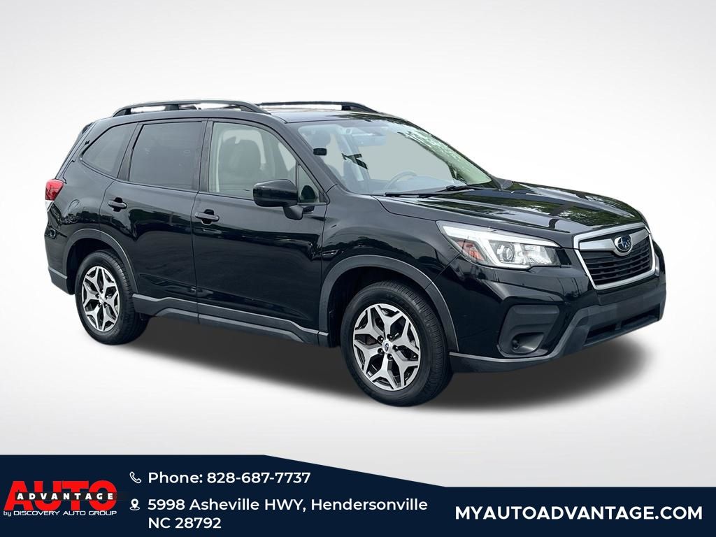 Crystal Black Silica 2019 Subaru Forester SUV / Crossover All-Wheel Drive Continuously Variable Transmission
