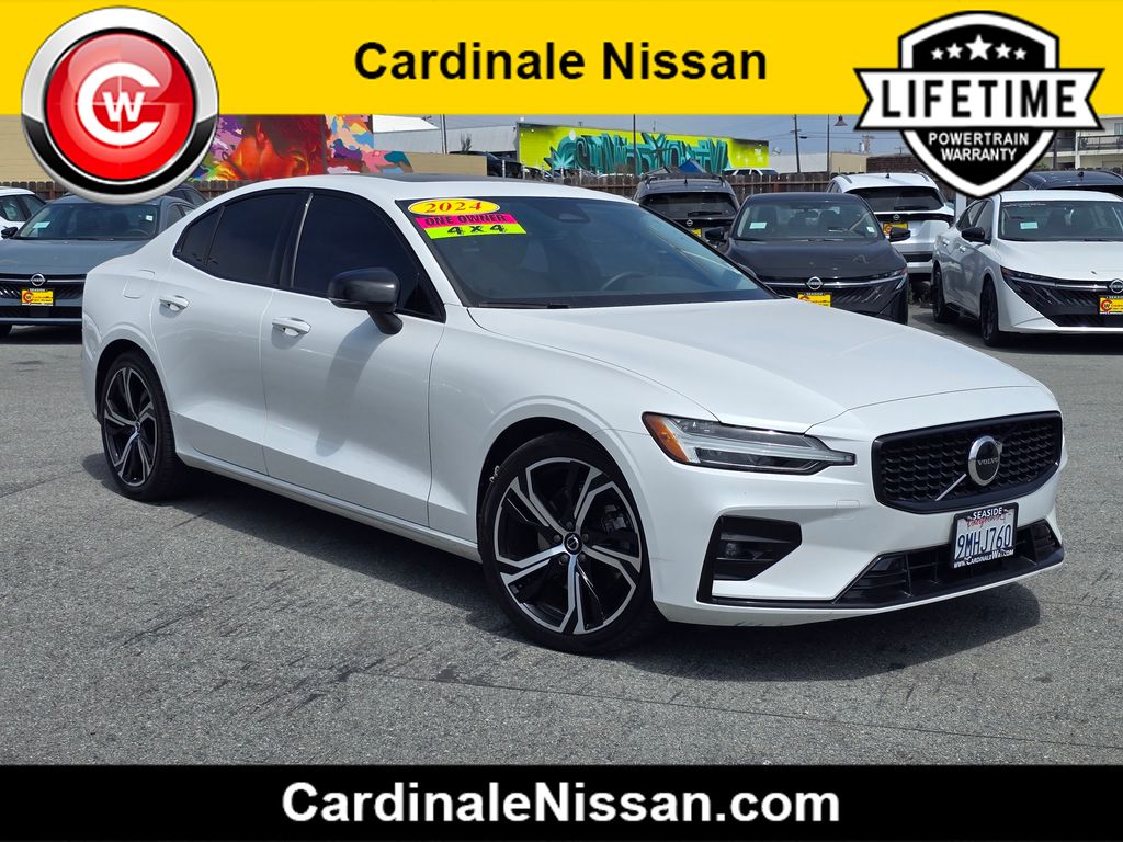 Fusion Red Metallic 2024 Volvo S60 B5 Core Dark Theme AWD Sedan All-Wheel Drive Automatic