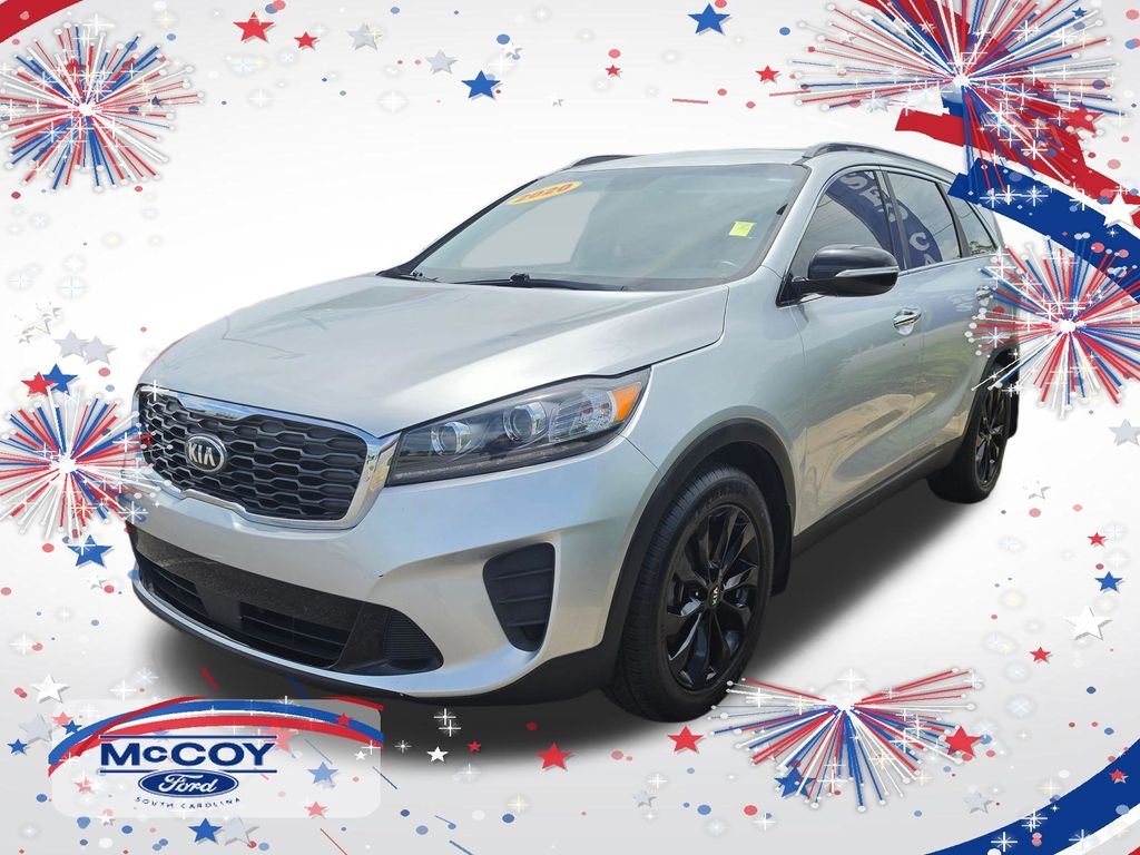 Sparkling Silver 2020 Kia Sorento SUV / Crossover Front-Wheel Drive 8-Speed Automatic
