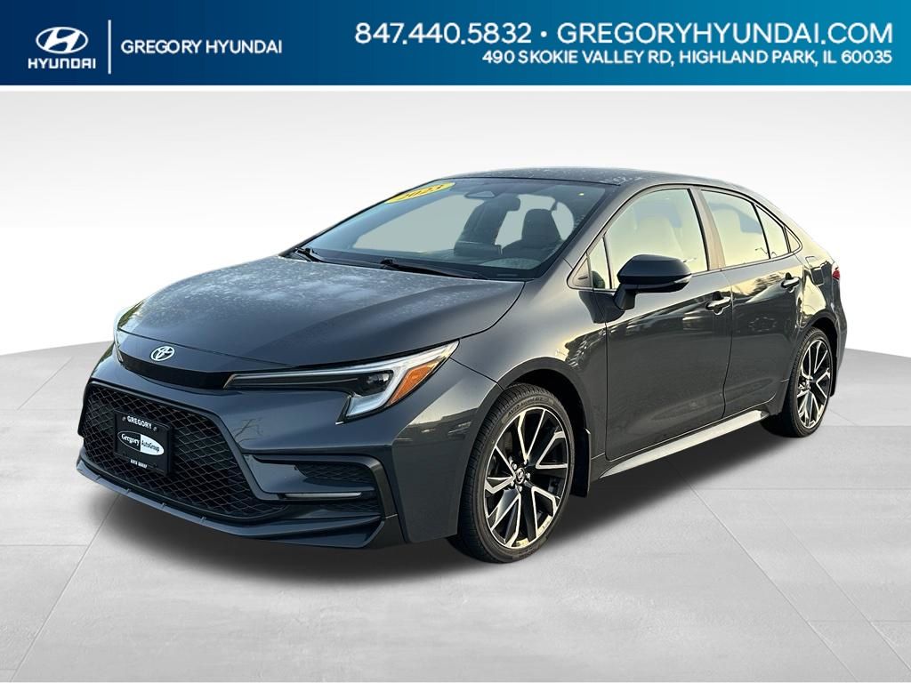 Celestite 2023 Toyota Corolla Sedan Front-Wheel Drive Continuously Variable Transmission