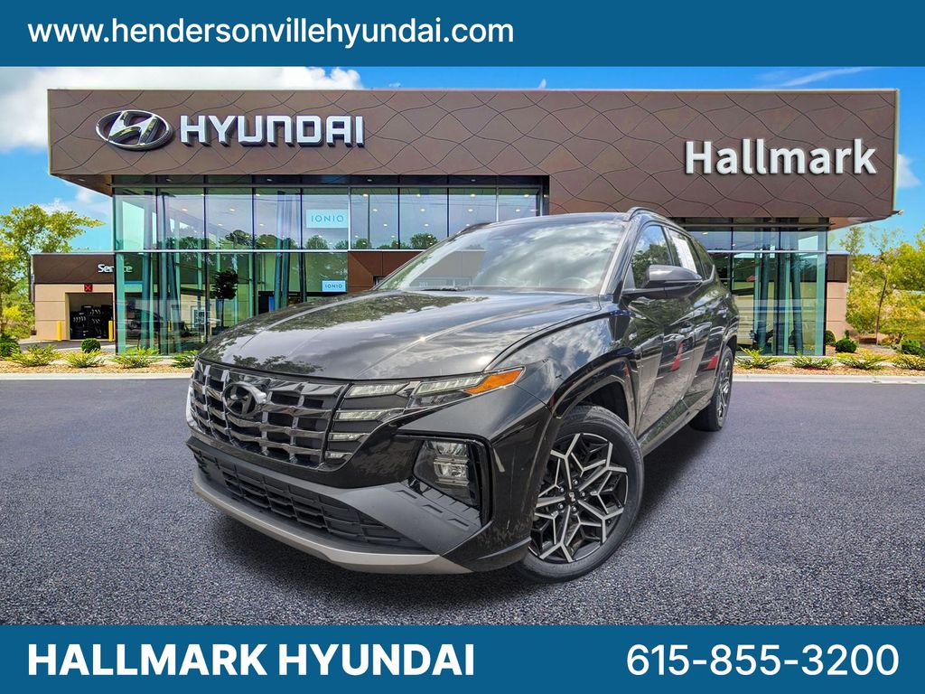 Phantom Black 2023 Hyundai Tucson N Line FWD SUV / Crossover Front-Wheel Drive 8-Speed Automatic