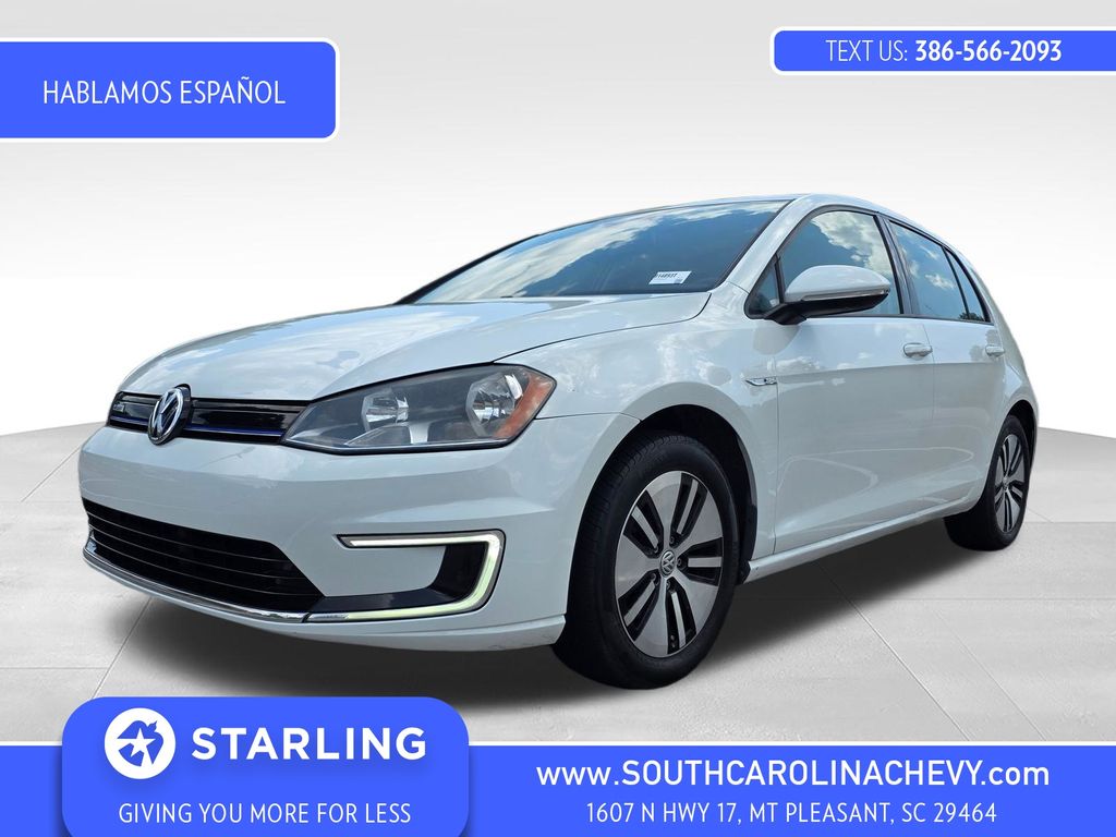 2016 Volkswagen e-Golf SE
