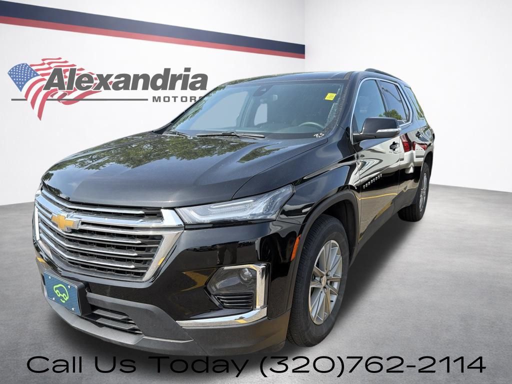 Mosaic Black Metallic 2023 Chevrolet Traverse SUV / Crossover Four-Wheel Drive 9-Speed Automatic