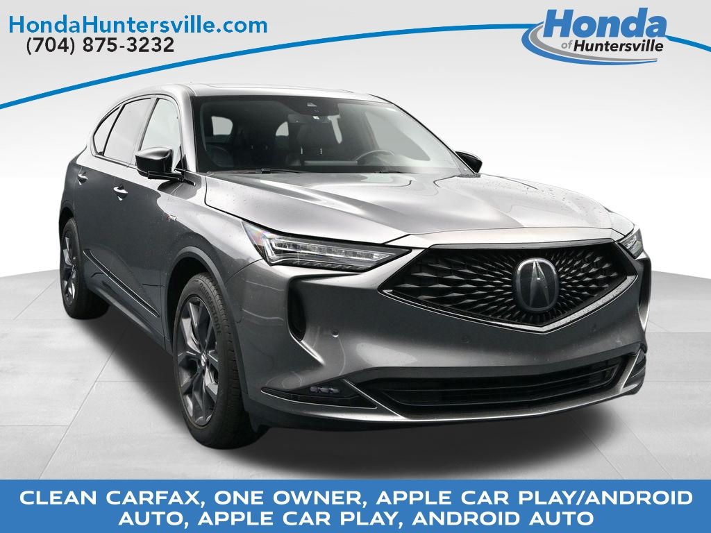 Liquid Carbon Metallic 2023 Acura MDX SH-AWD with A-SPEC Package SUV / Crossover All-Wheel Drive Automatic