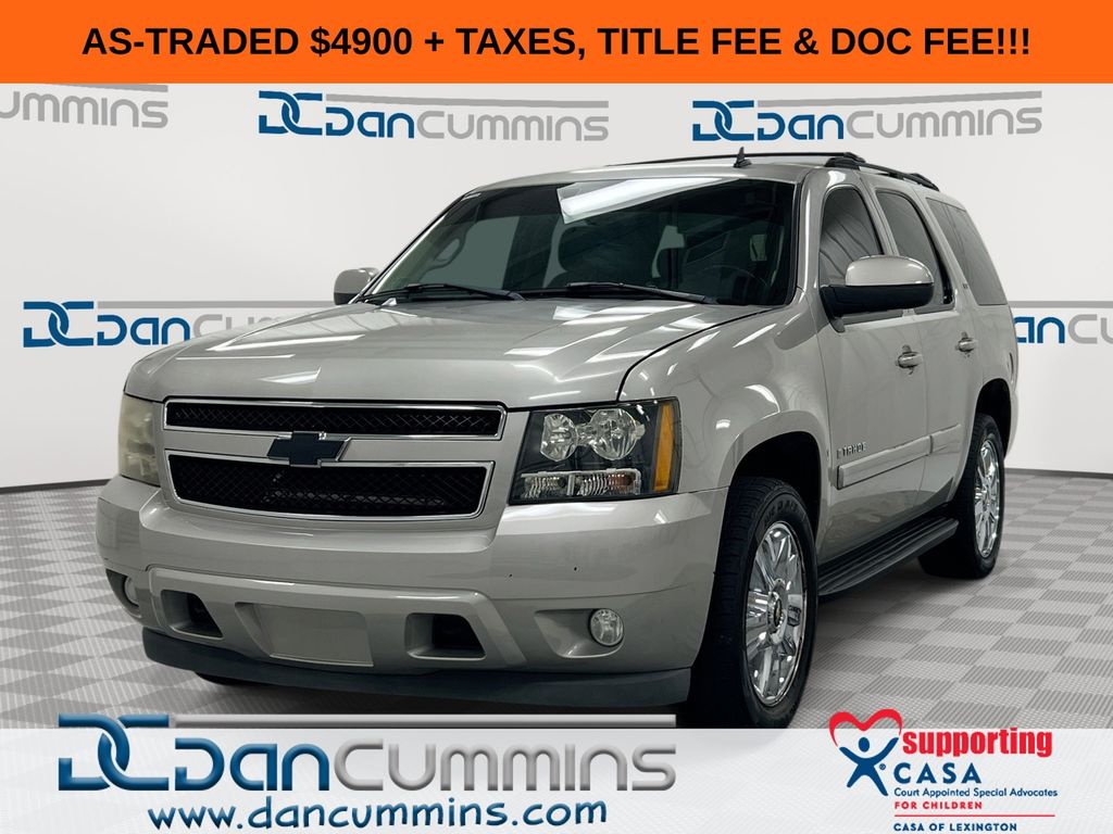 Silver Birch Metallic 2007 Chevrolet Tahoe SUV / Crossover Four-Wheel Drive 4-Speed Automatic Overdrive