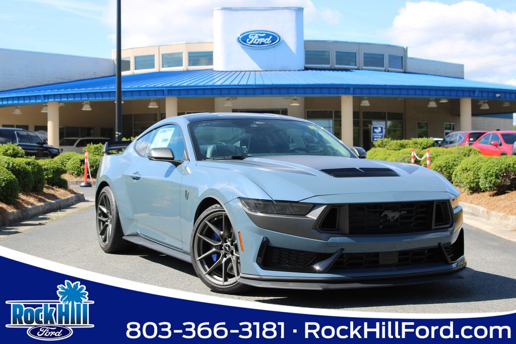 Vapor Blue Metallic 2026 Ford Mustang Coupe Rear-Wheel Drive Automatic