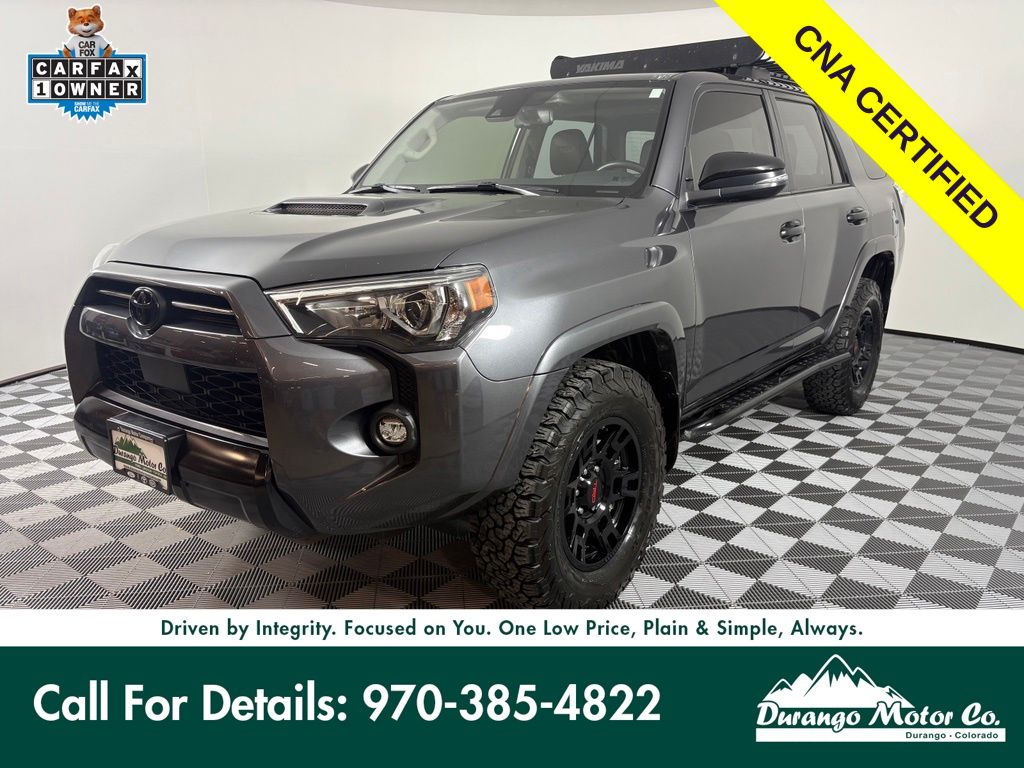 Magnetic Gray Metallic 2021 Toyota 4Runner SUV / Crossover Four-Wheel Drive 5-Speed Automatic Overdrive
