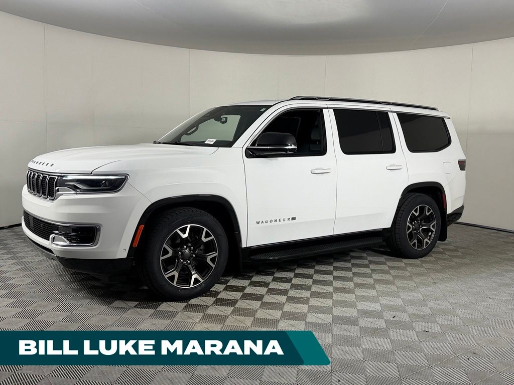 Bright White Clearcoat 2023 Jeep Wagoneer SUV / Crossover Four-Wheel Drive 8-Speed Automatic
