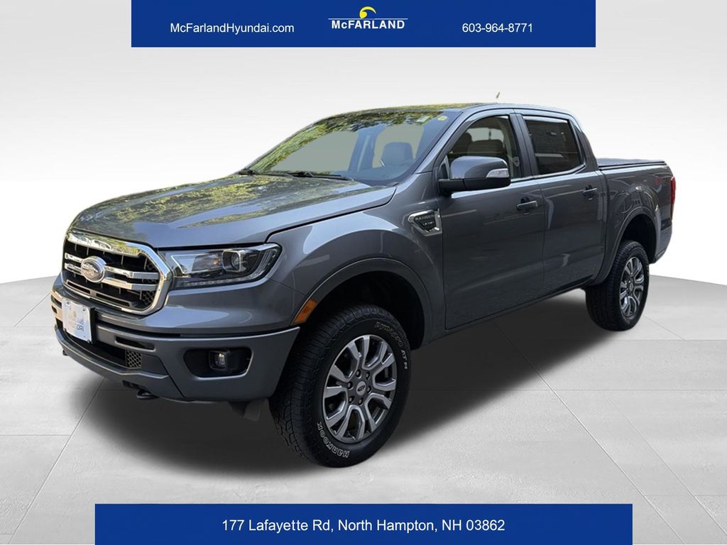 Carbonized Gray Metallic 2021 Ford Ranger Pickup Truck Four-Wheel Drive Automatic