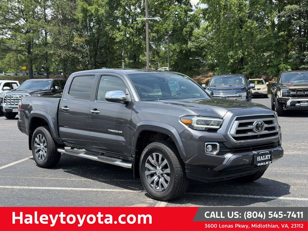 Magnetic Gray Metallic 2021 Toyota Tacoma Pickup Truck Four-Wheel Drive 6-Speed Automatic
