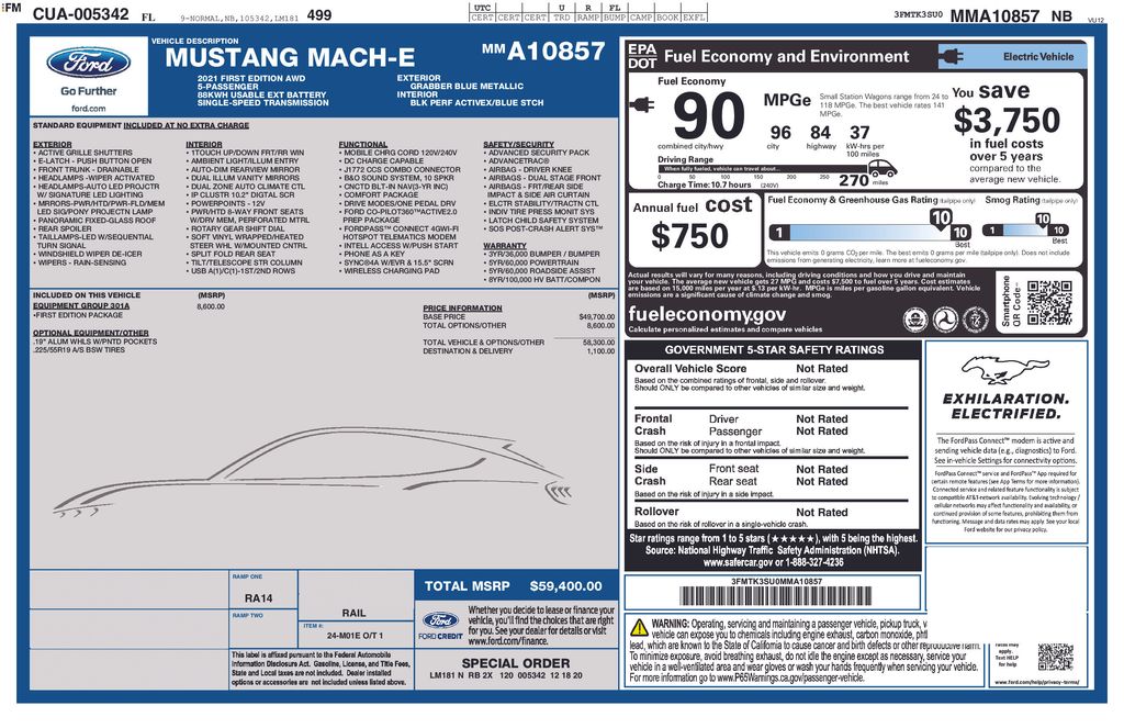 Certified Used 2021  Ford Premium image 2