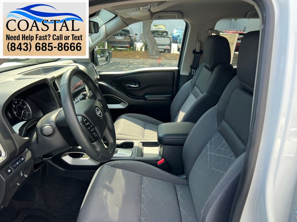 2025 Nissan Frontier SV White at Lugoff Nissan