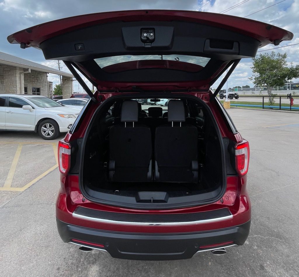 2018 Ford Explorer Limited Red at Bayway Cadillac of The Woodlands