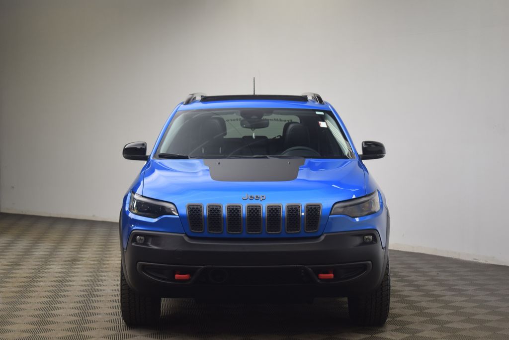 used 2022 Jeep Cherokee car, priced at $27,500
