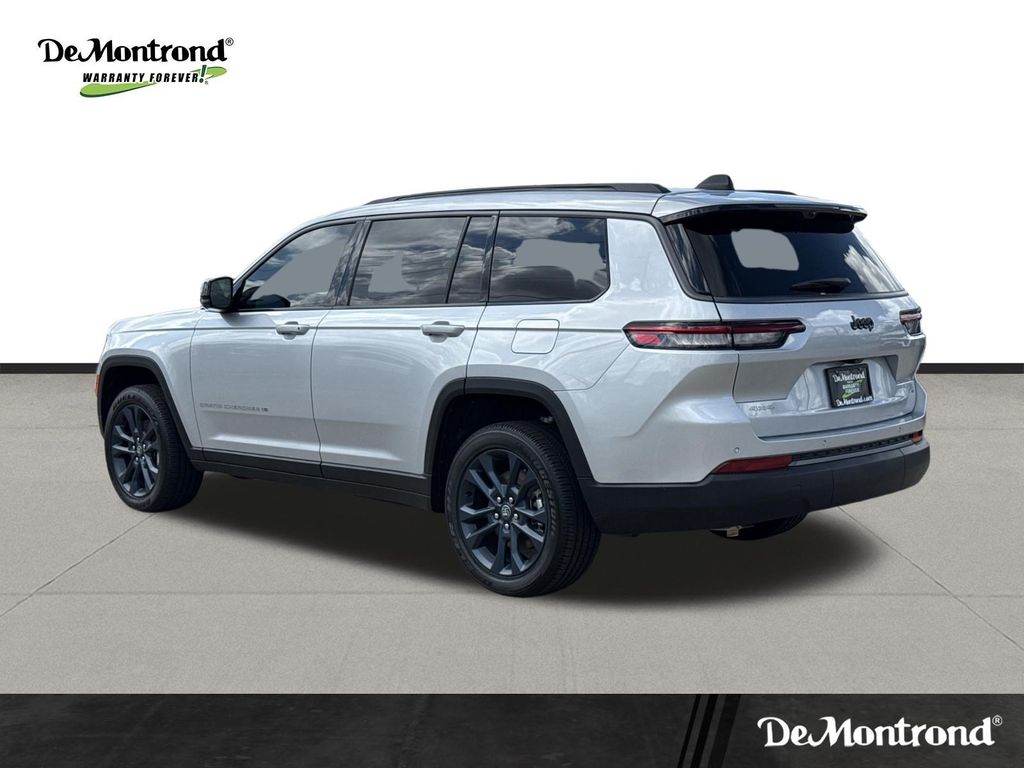 2026 Jeep Grand Cherokee L  Silver at Texan Dodge Chrysler Jeep Ram