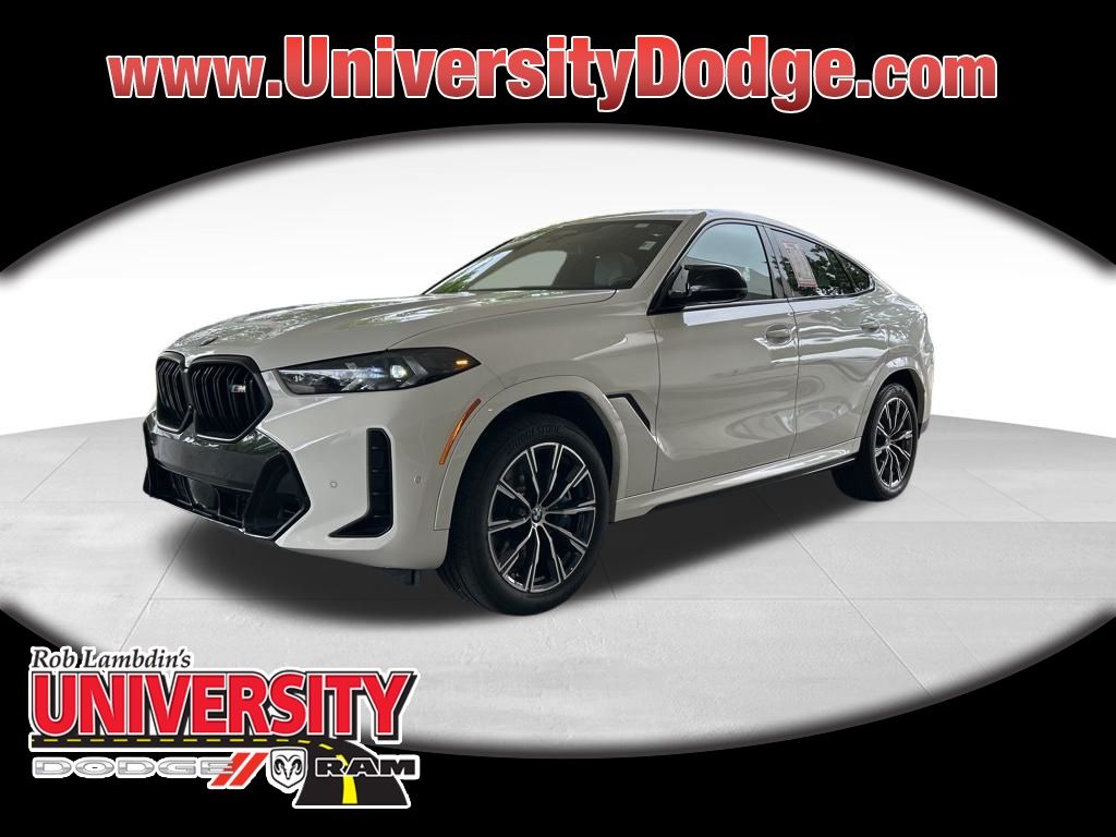 Alpine White 2026 BMW X6 M60i xDrive SUV / Crossover All-Wheel Drive 8-Speed Automatic