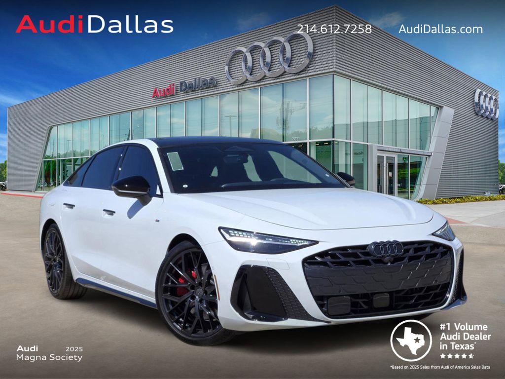 Glacier White 2026 Audi A6 Sedan 7-Speed Automatic