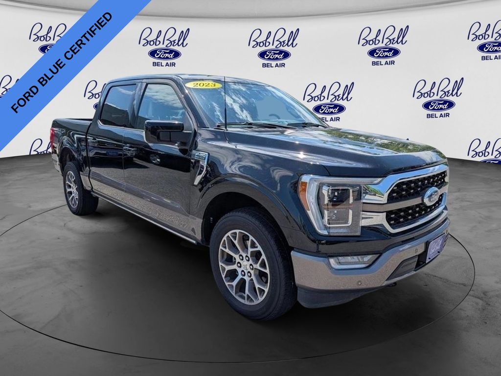 Brown 2023 Ford F-150 Pickup Truck Four-Wheel Drive Automatic