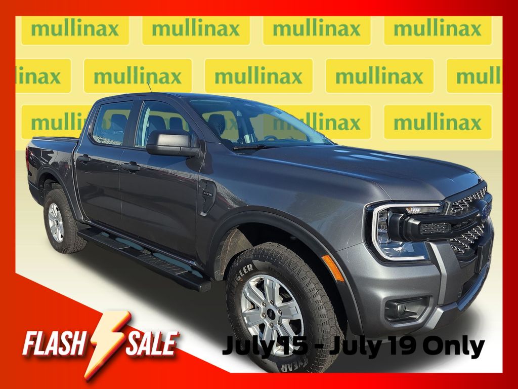Carbonized Gray Metallic 2024 Ford Ranger Pickup Truck Four-Wheel Drive Automatic