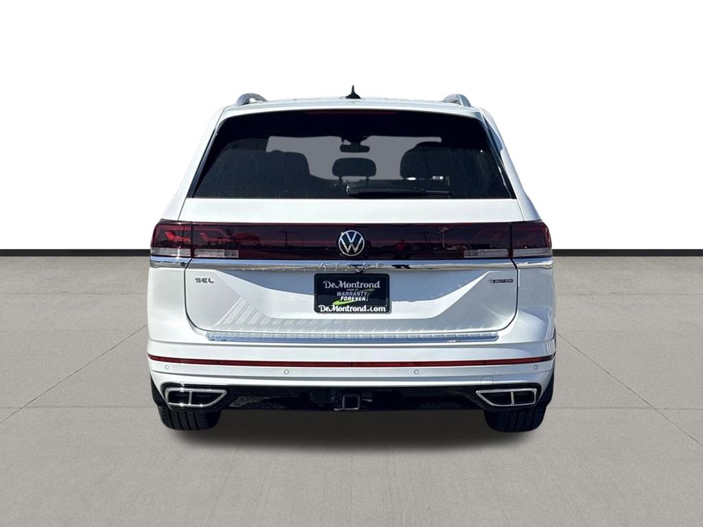 2025 Volkswagen Atlas 2.0T SEL Premium R-Line White at DeMontrond Gulf Freeway