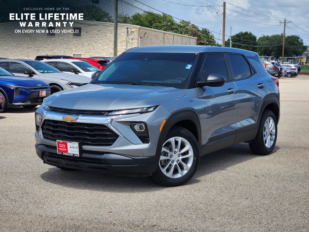 Sterling Gray Metallic 2024 Chevrolet Trailblazer SUV / Crossover Front-Wheel Drive Continuously Variable Transmission