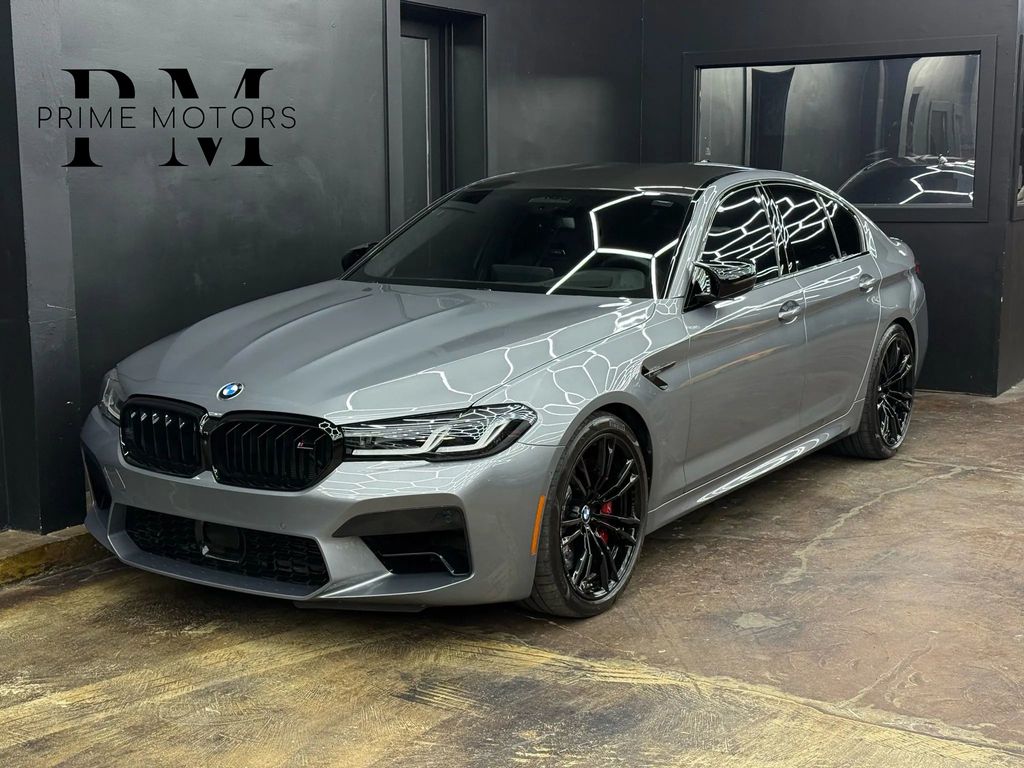 Skyscraper Gray Metallic 2023 BMW M5 Sedan All-Wheel Drive 8-Speed Automatic