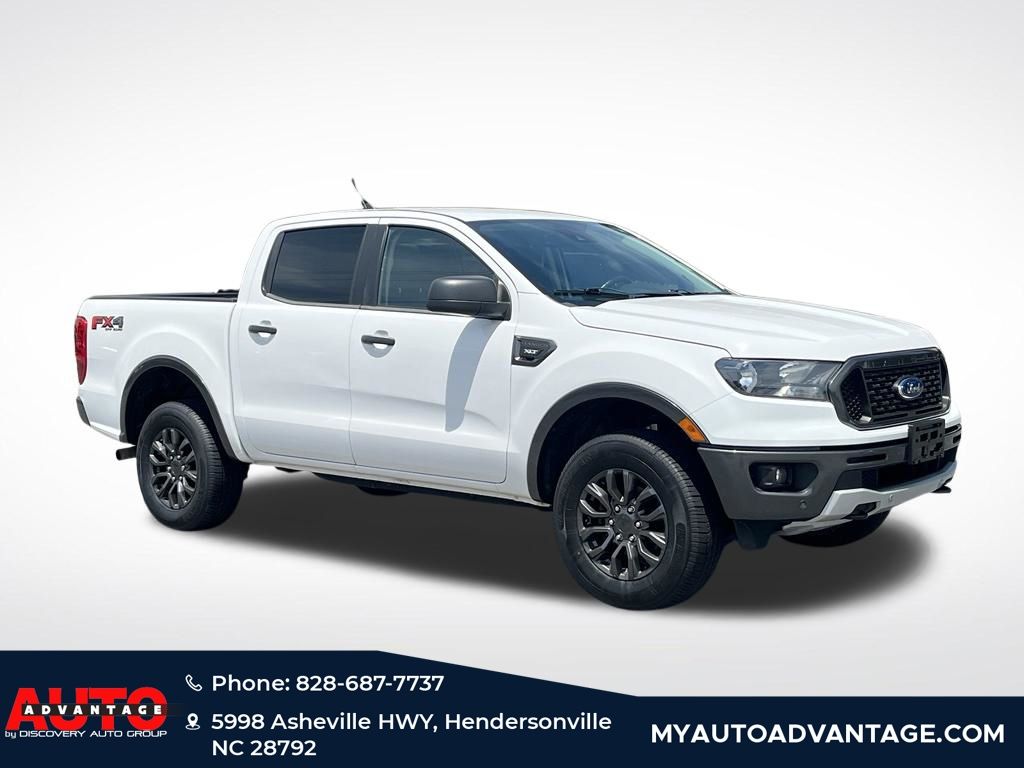 Oxford White 2019 Ford Ranger Pickup Truck Four-Wheel Drive Automatic