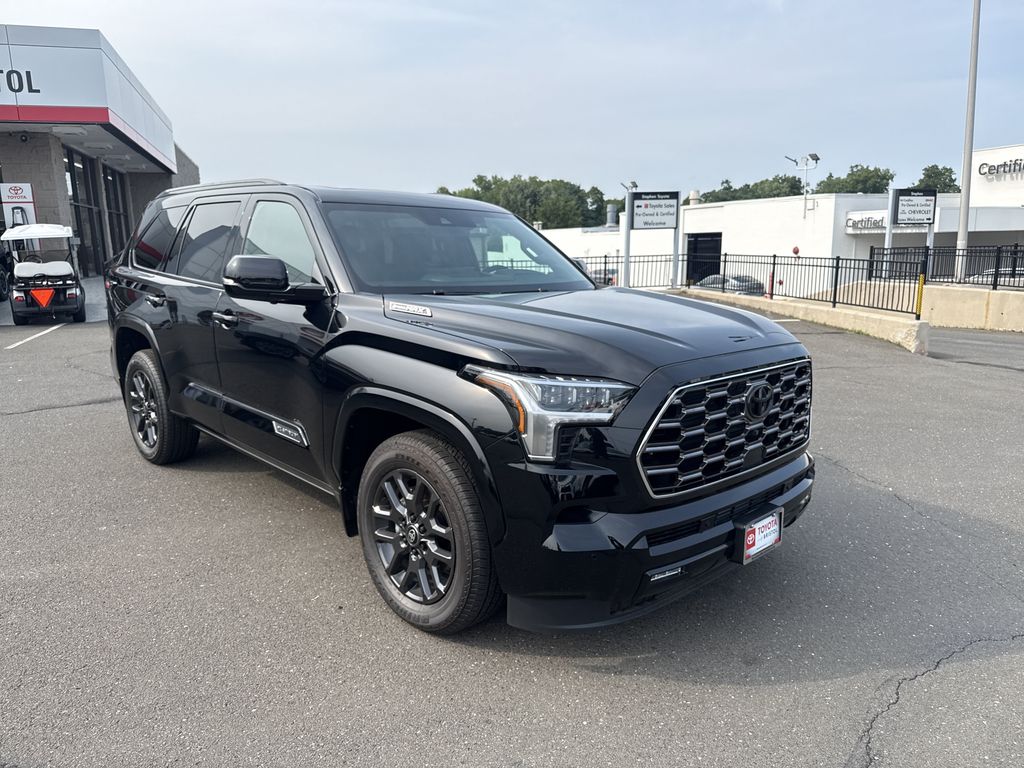 Midnight Black Metallic 2026 Toyota Sequoia SUV / Crossover Four-Wheel Drive Automatic