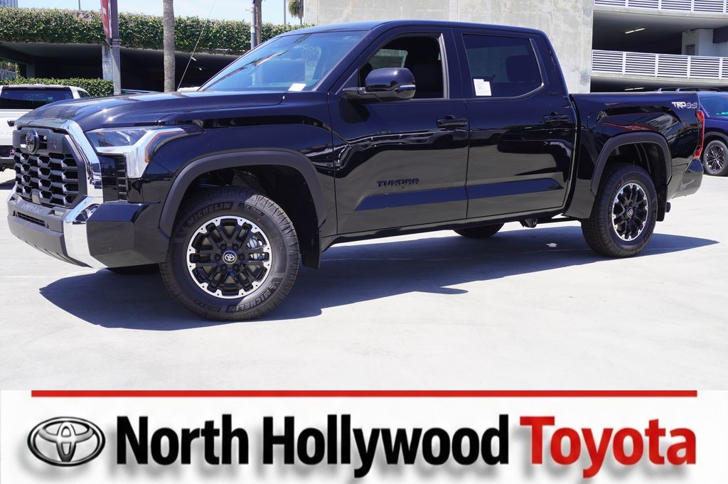Black 2026 Toyota Tundra Pickup Truck Four-Wheel Drive Automatic
