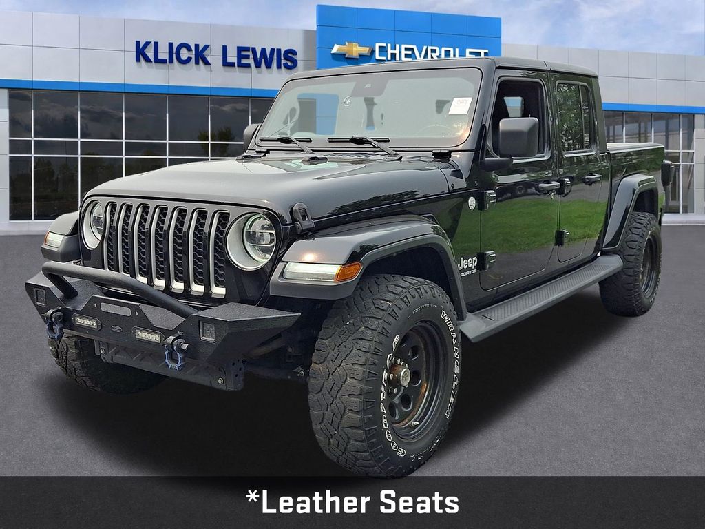2020 Jeep Gladiator Overland Black at Klick Lewis Buick Chevrolet