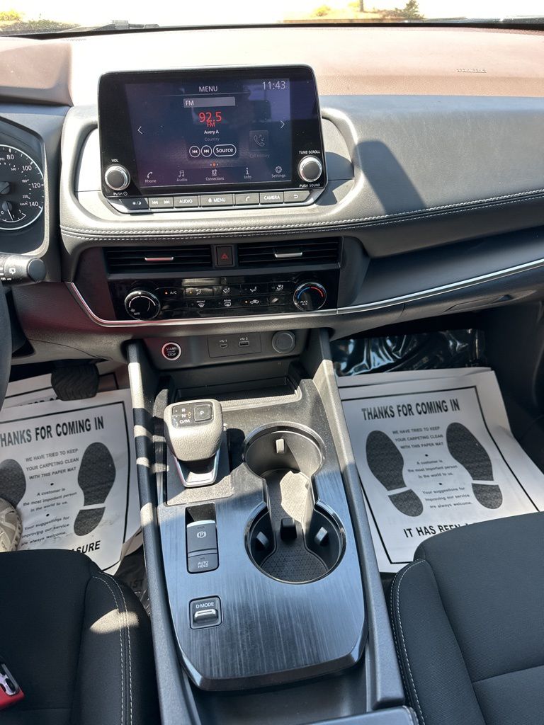 2023 Super Black Nissan Rogue S FWD SUV
